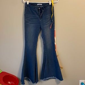 Bell bottom jeans